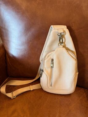 Altar'd State Beige Crossbody Sling Bag